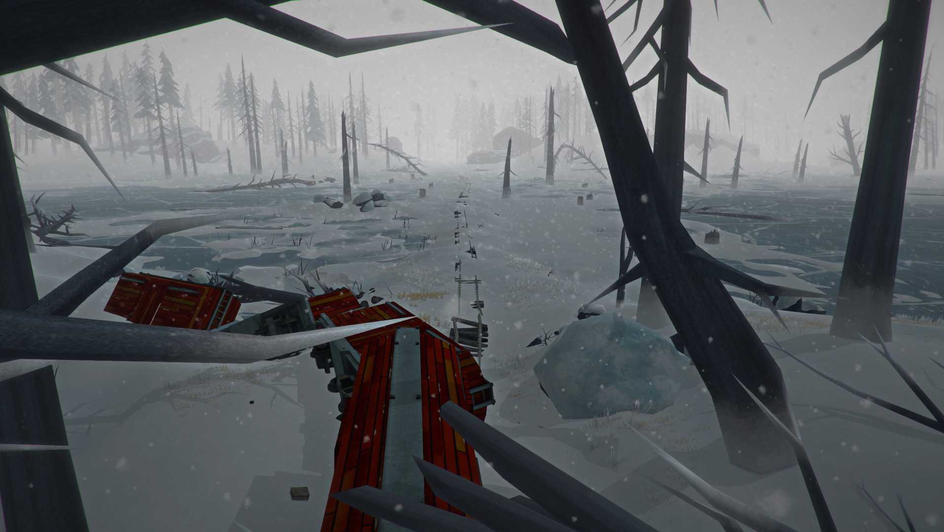 the long dark train tracks