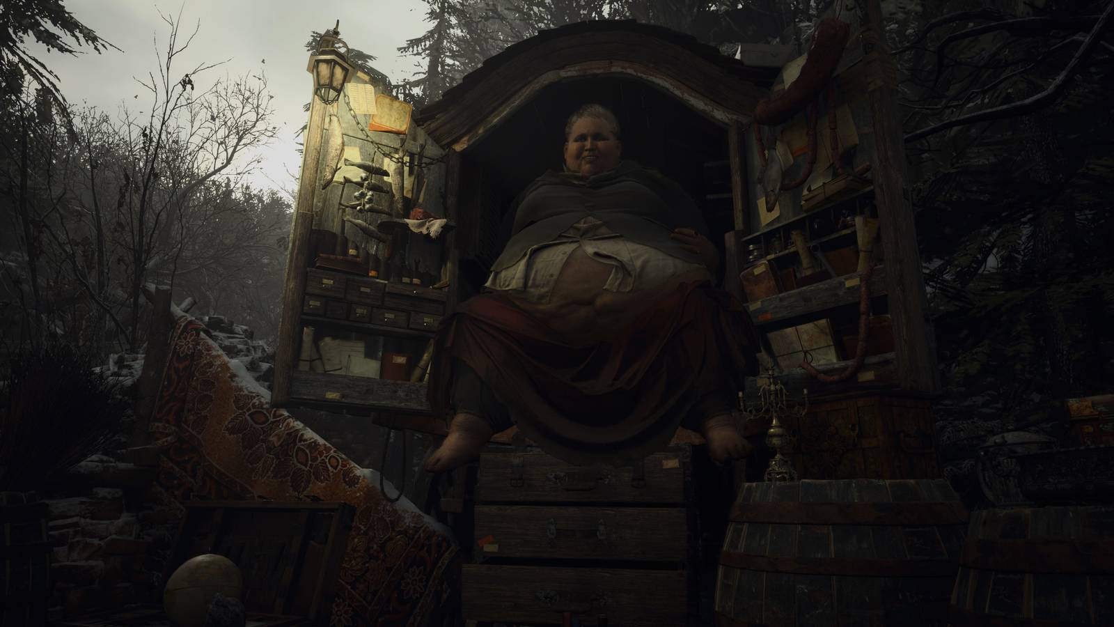 The Merchant in Resident Evil Village
