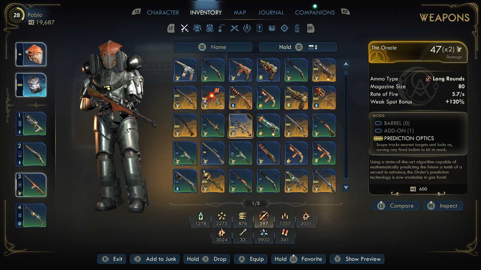 the oracle outer worlds 2