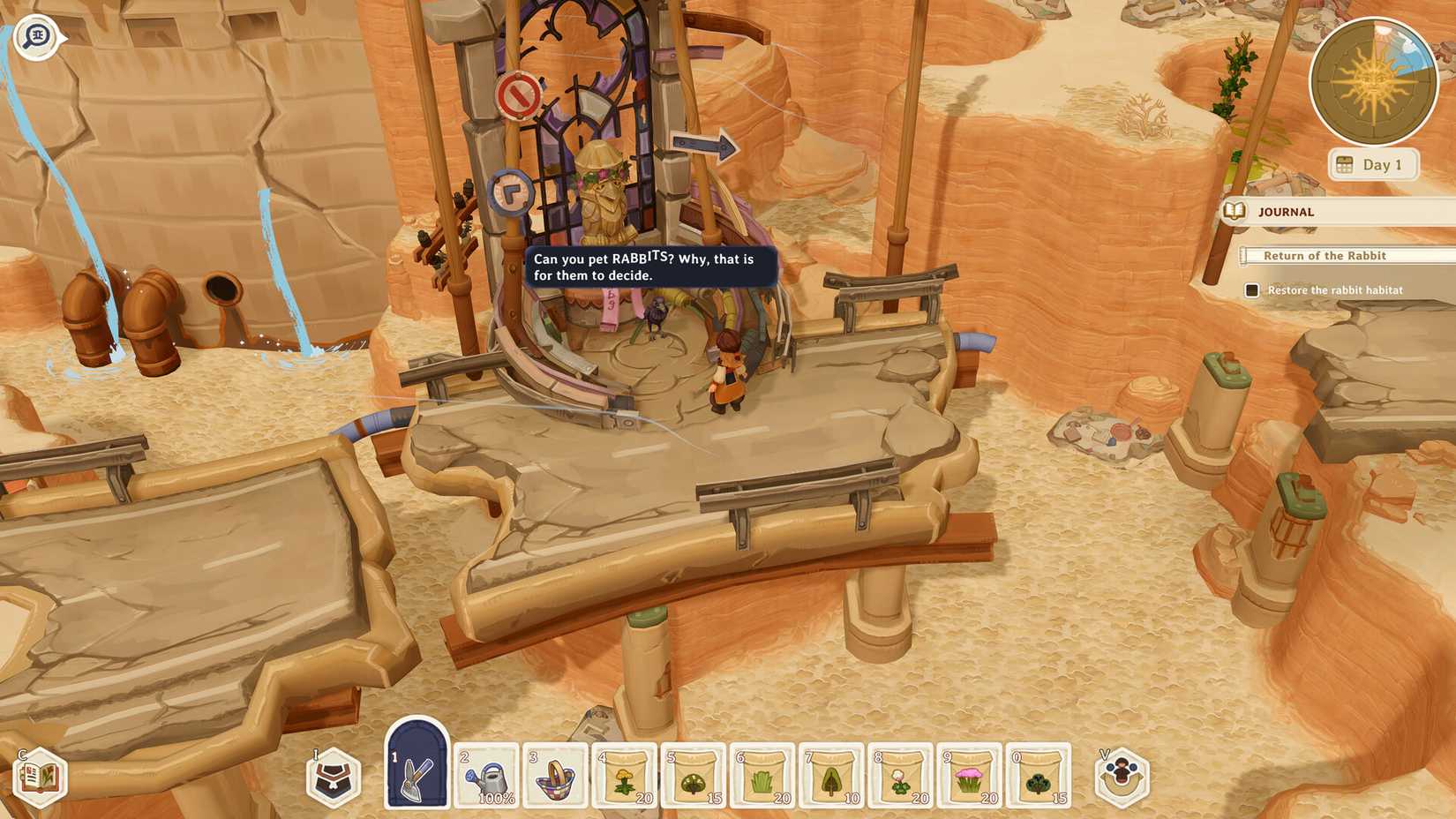 the-regreening-gameplay-crow-interaction