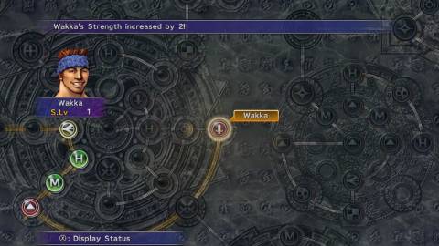 The sphere grid in Final Fantasy 10