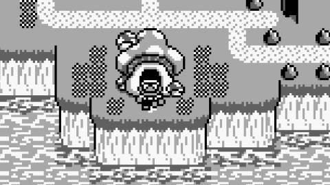 The world map in Super Mario Land 2 6 Golden Coins