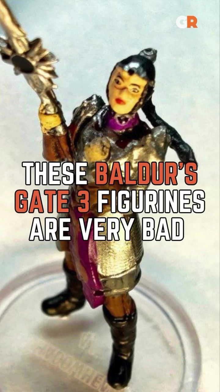 These Official Baldur's Gate 3 Figurines Are Very Bad