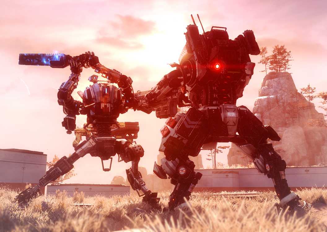 Titanfall 2 Titans Fight