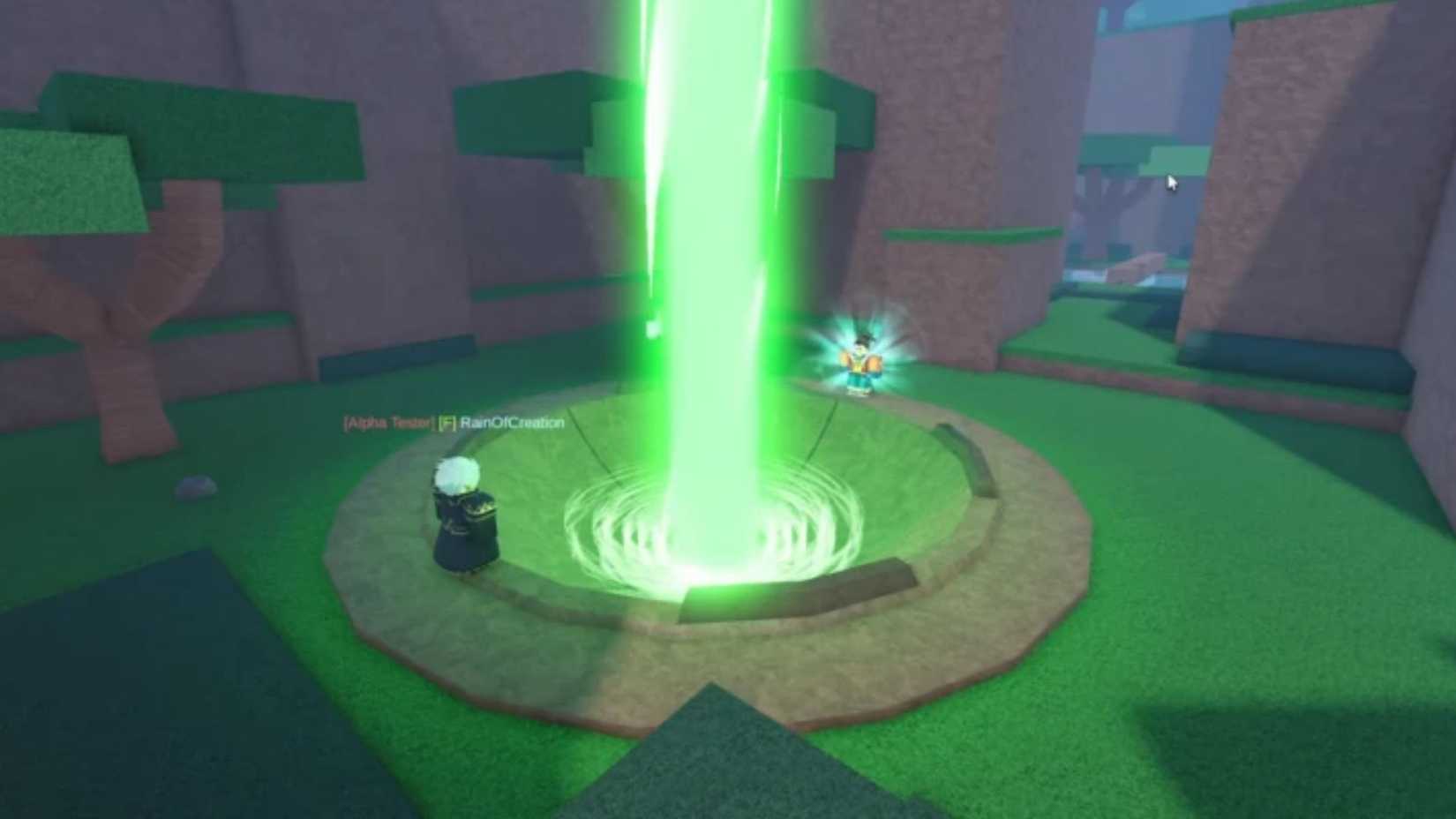 Totally Accurate Tops light beam