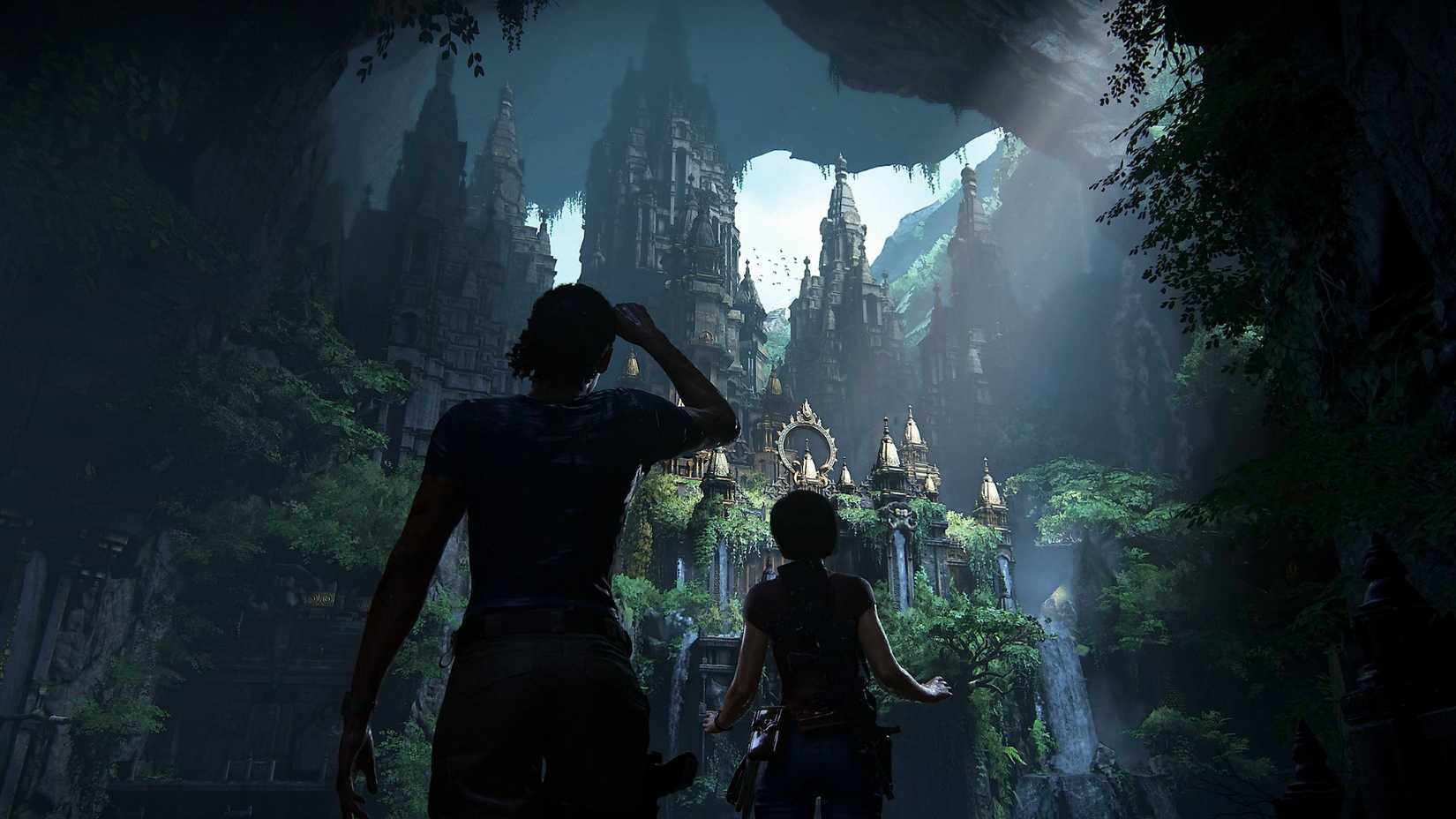 Uncharted The Lost Legacy Exploring Temple