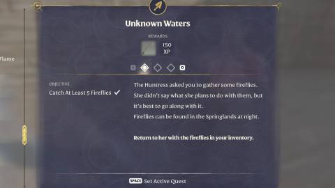 Unknown Waters Quest Enshrouded