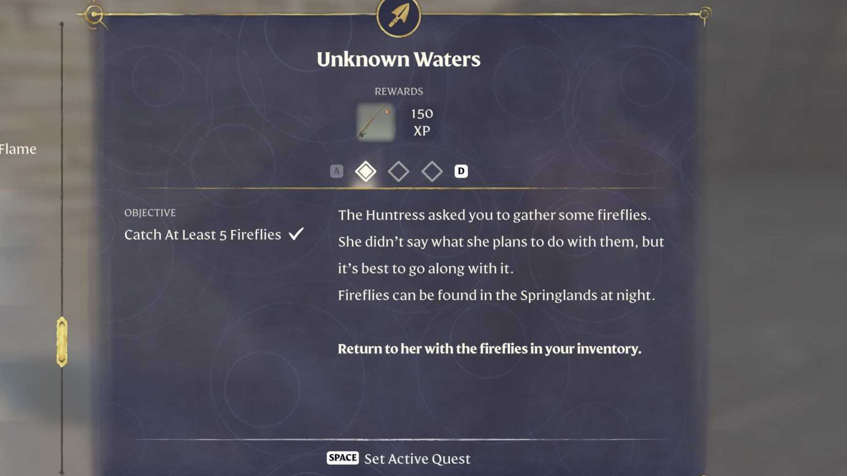 Unknown Waters Quest Enshrouded