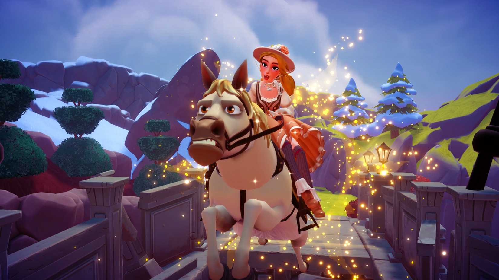 use maximus to unlock glamour gulch in ddv disney dreamlight valley