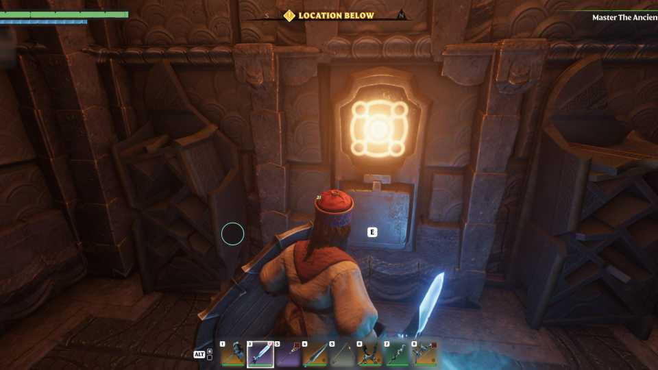 Veilwater Basin Ancient Spire 2nd Hidden Button Enshrouded