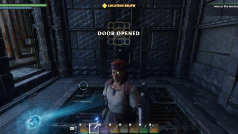 Veilwater Basin Ancient Spire 3rd Hidden Button Enshrouded