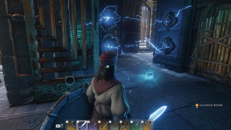 Veilwater Basin electric traps Enshrouded