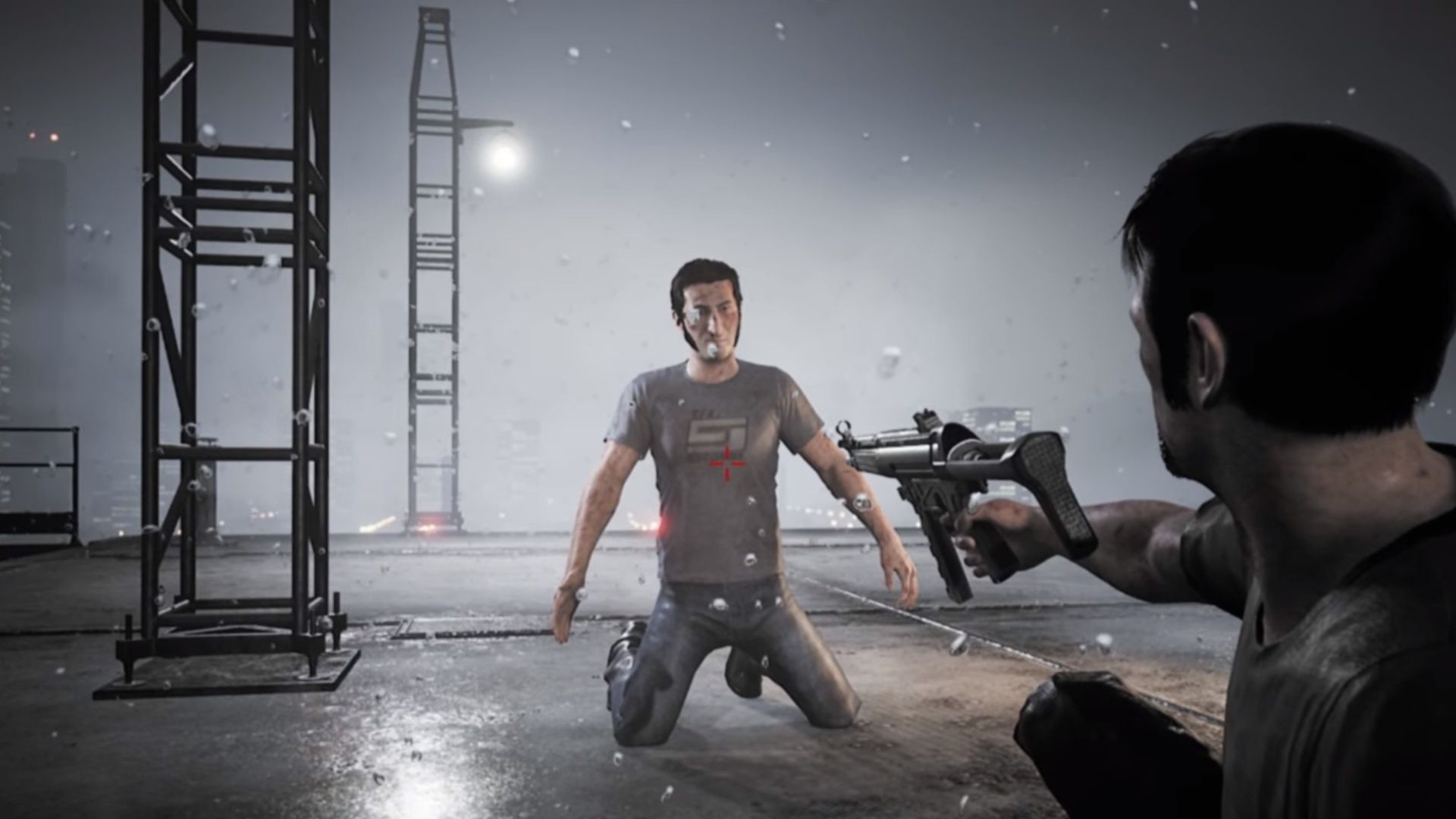 Vincent taking aim at Leo in A Way Out