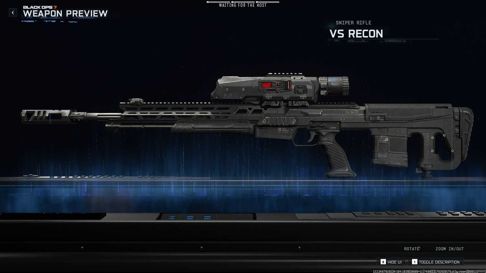 VS Recon Sniper Rifle