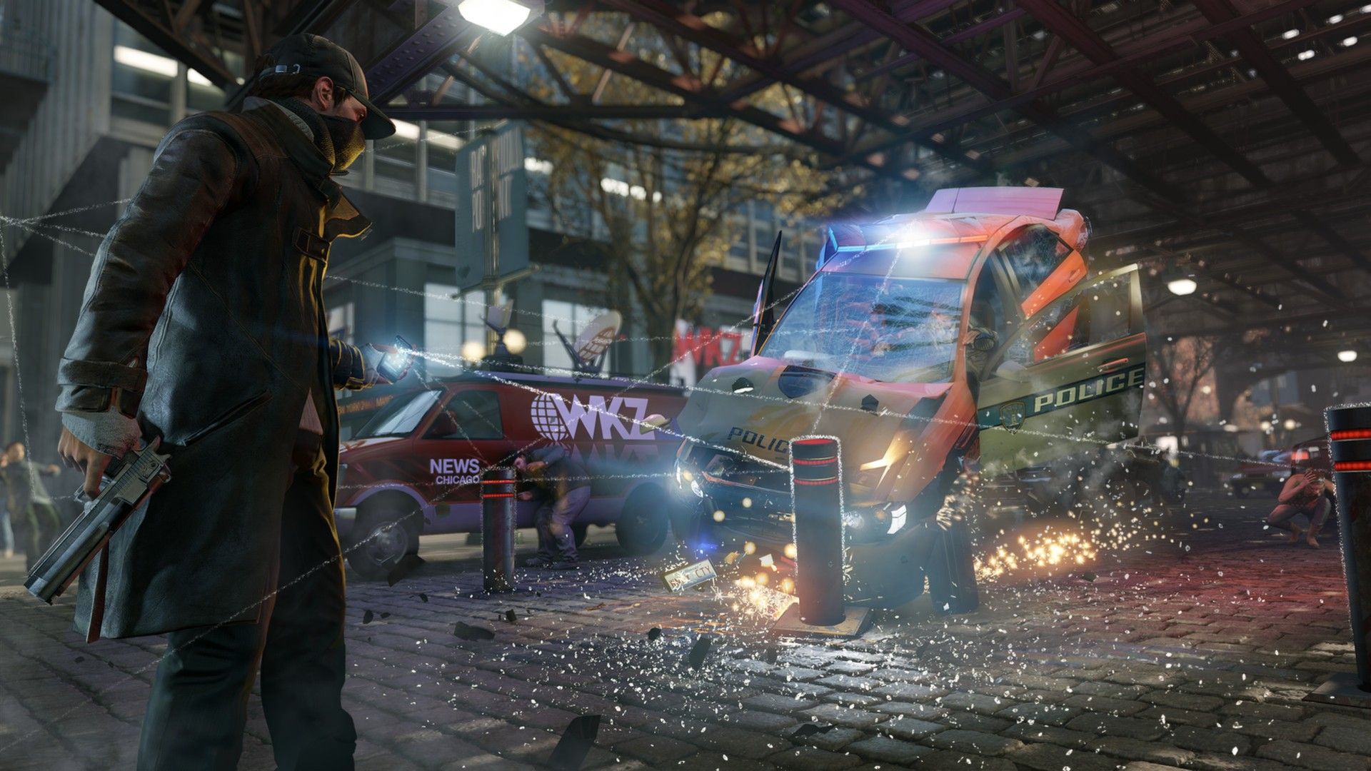 Watch Dogs Aiden Pearce Hack Cops