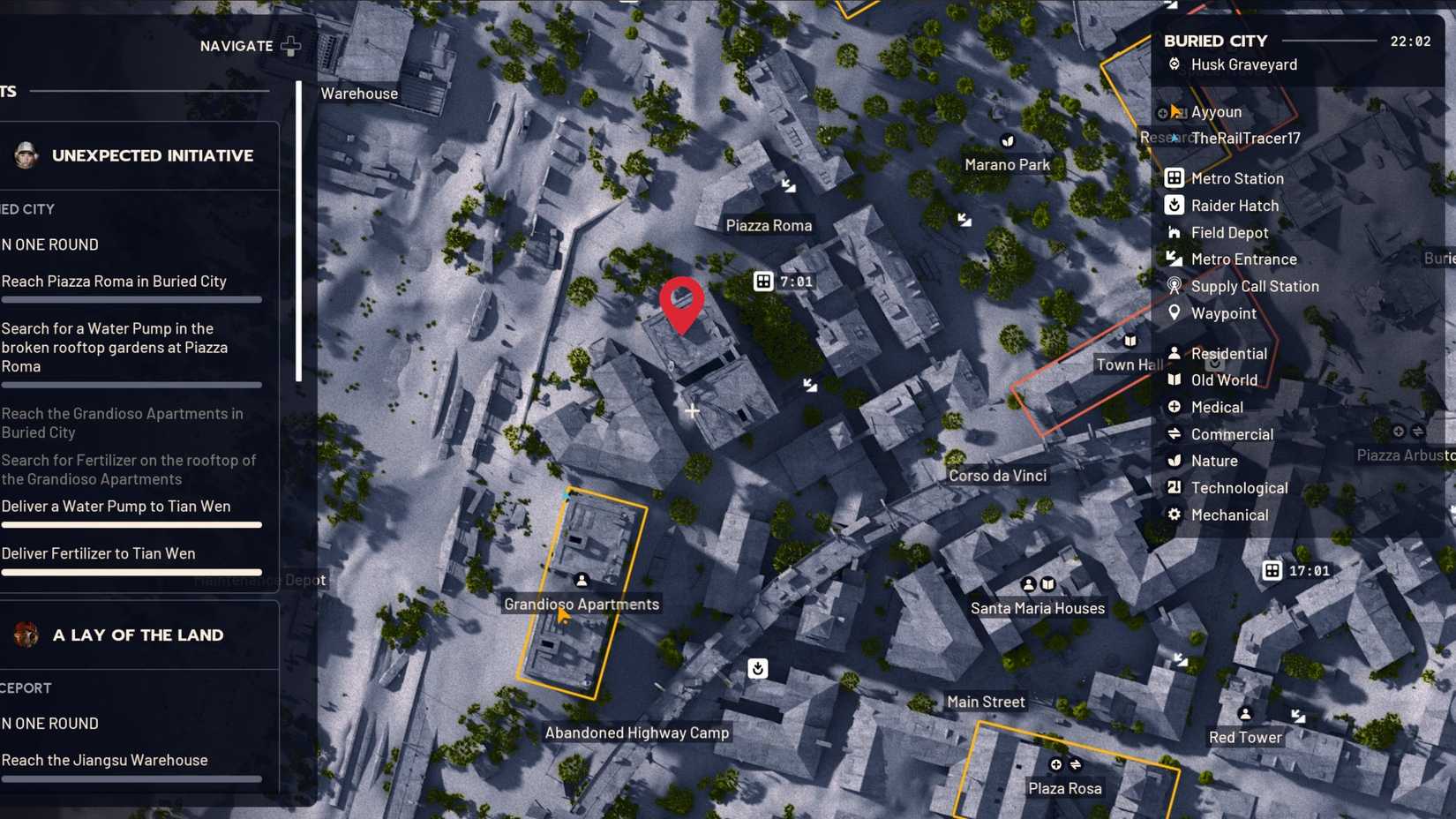 Localização da bomba de água Iniciativa inesperada ARC Raiders