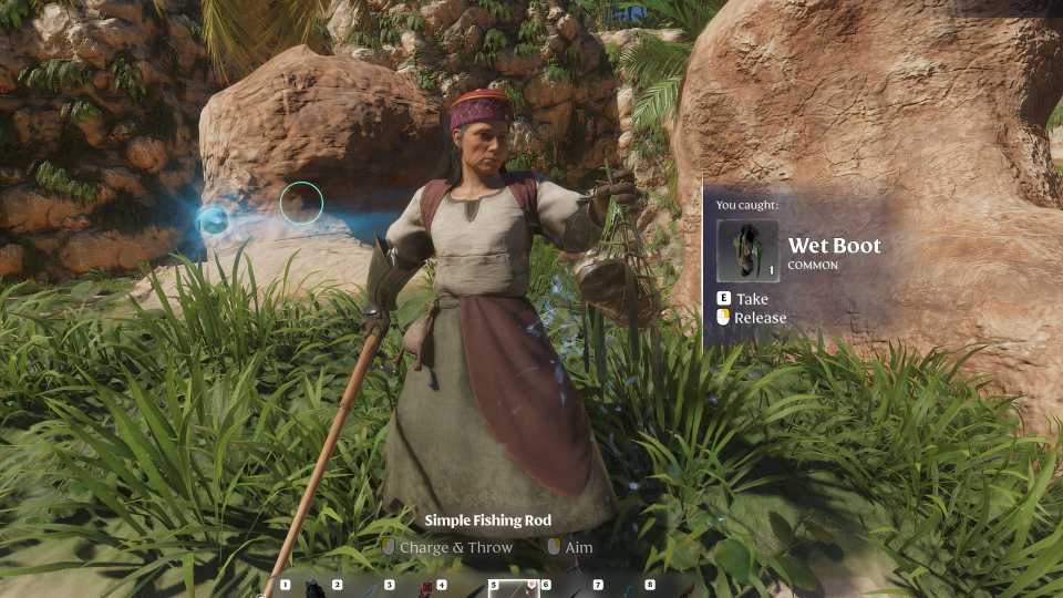 Wet Boot in Enshrouded