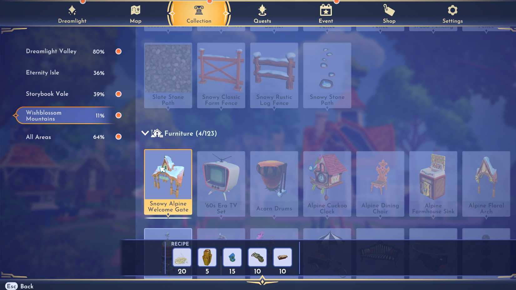 what to do with old braided ropes in ddv disney dreamlight valley