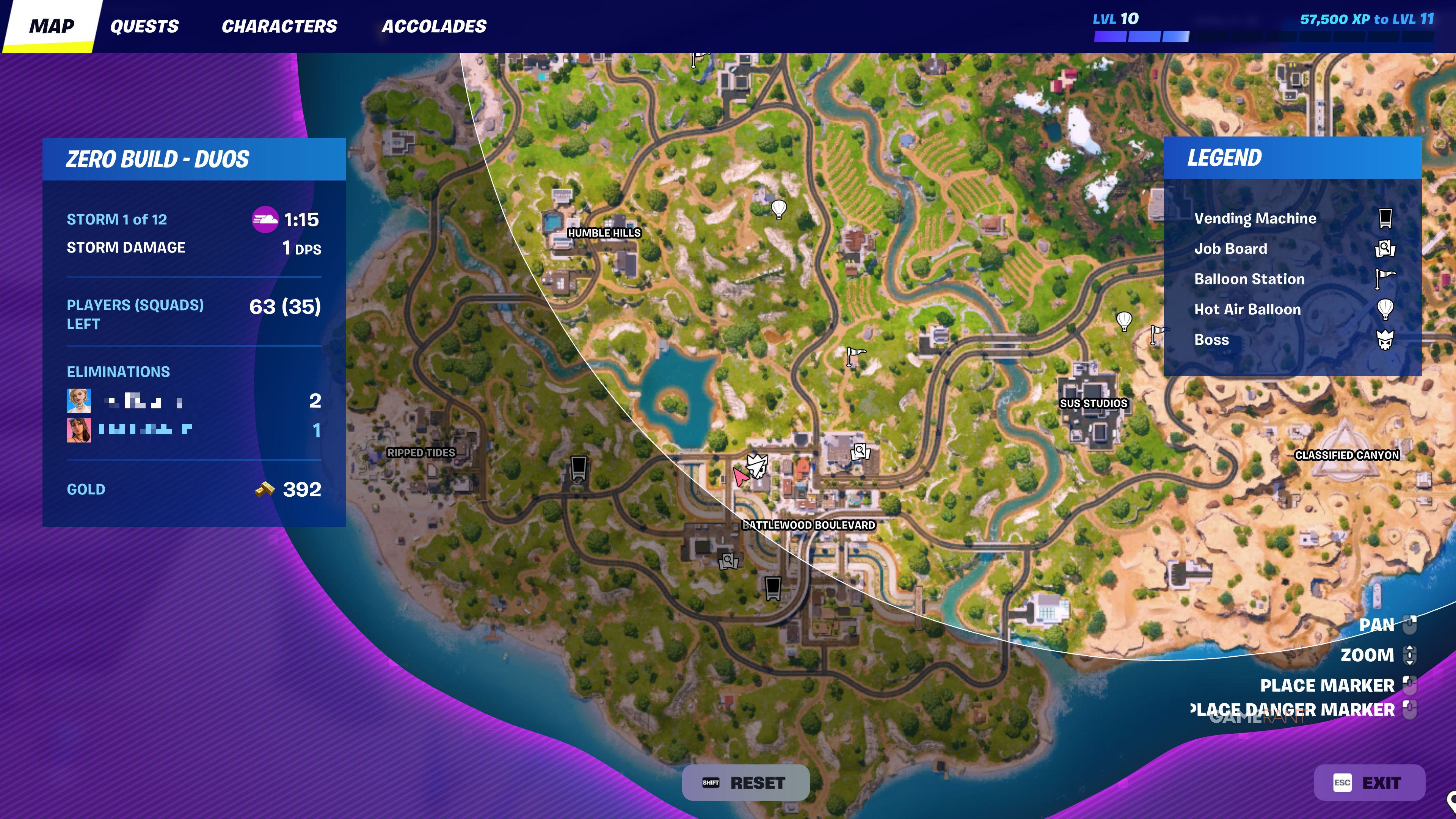 All Mythic Item Locations in Fortnite Chapter 7 Season 1