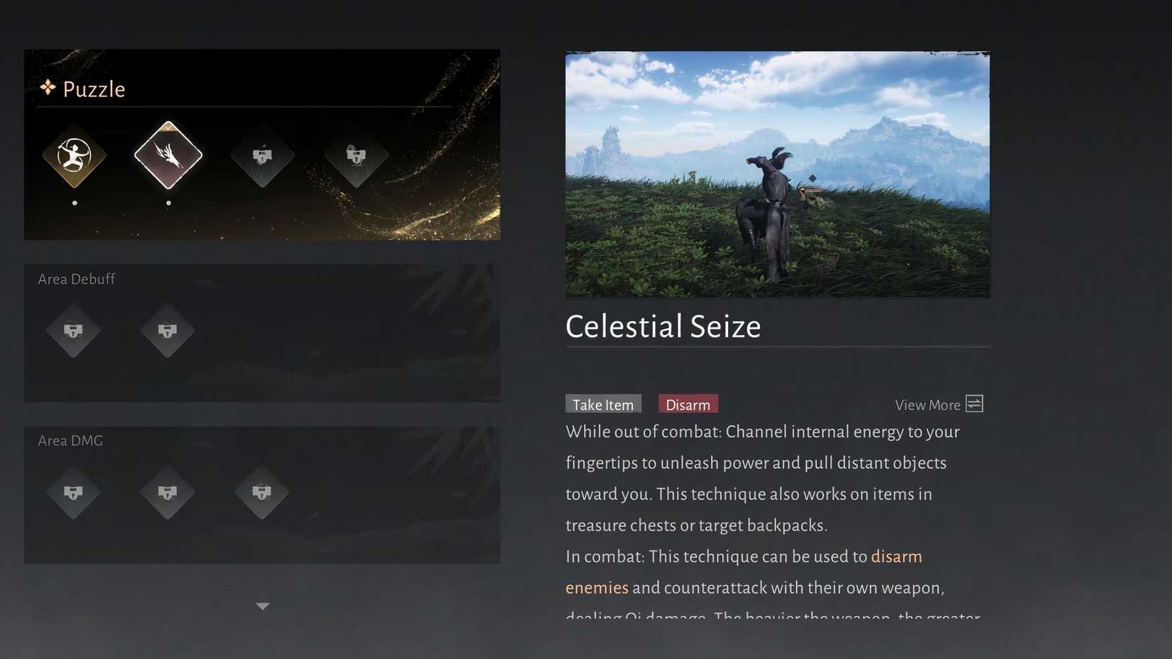 Where Winds Meet Celestial Seize