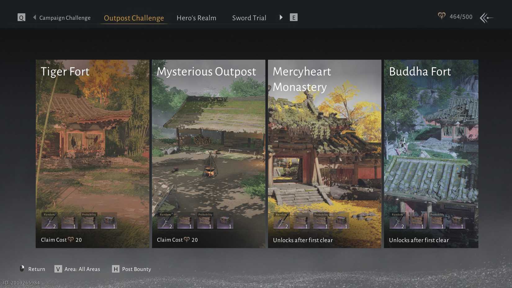 Where Winds Meet Outpost challenges