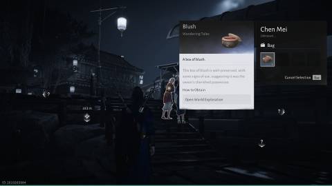 Where Winds Meet Tearless Farewell Quest Stealing Blush using Celestial Grasp