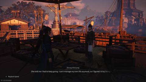 Where Winds Meet Tearless Farewell tell Zhong Wenping he did the right thing