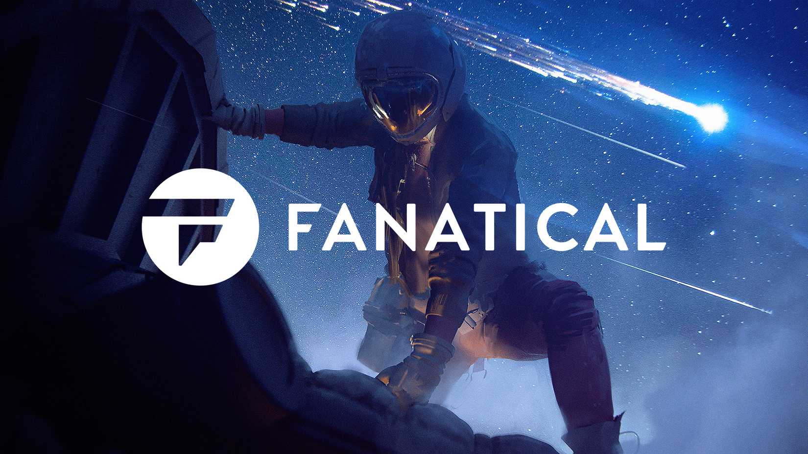 white Fanatical logo over ARC Raiders hi-res screenshot