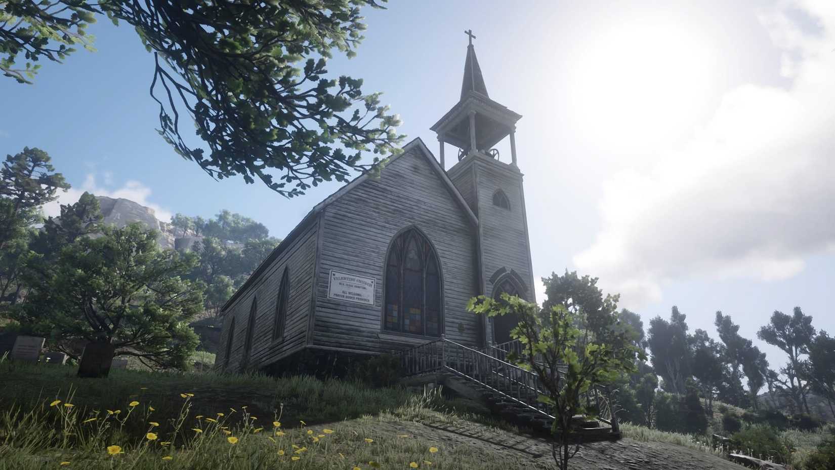 Uma Igreja em Red Dead Redemption 2