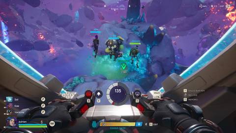 wildgate party on asteroid