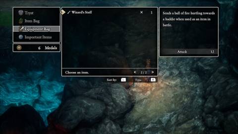 Wizard's Staff in Dragon Quest 2 Remake