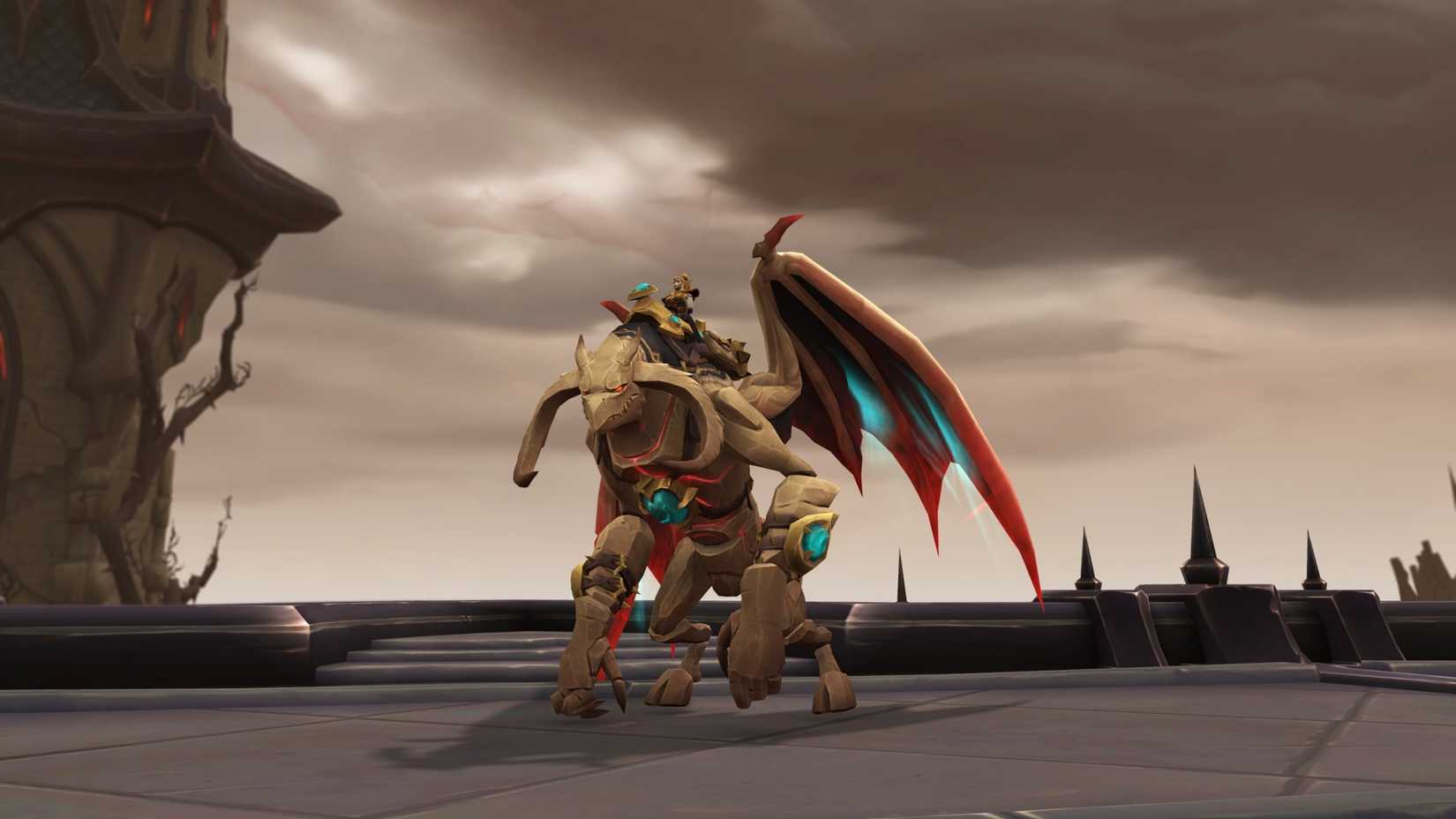 Montaria Bronze Gravewing em World of Warcraft