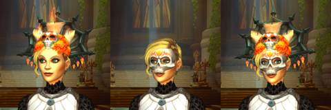 world of warcraft day of the dead 2025 rewards marigold crown of the dead deathmask remembrance veil
