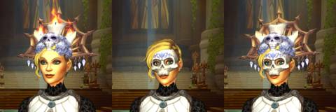 world of warcraft day of the dead 2025 rewards starflower crown of the dead deathmask remembrance veil