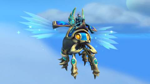 world of warcraft december 2025 trading post free reward jeweled sapphire scarab