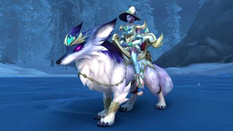 world of warcraft december 2025 trading post rewards sky witch's attire soaring sky fox mount