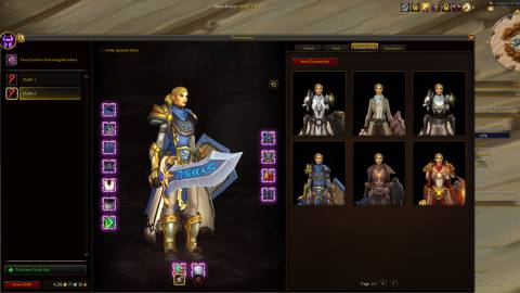 world of warcraft midnight beta transmog custom sets