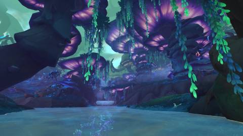 world of warcraft midnight harandar swamp wetlands mushrooms