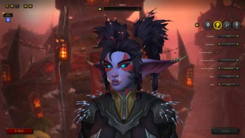 world of warcraft midnight haranir customization options page 2