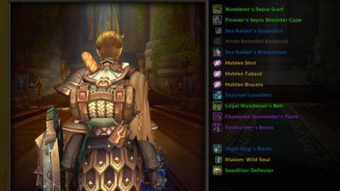 world of warcraft pilgrim's bounty backpacks white