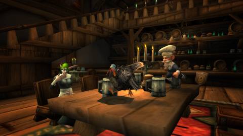 world of warcraft pilgrim's bounty turkey pet
