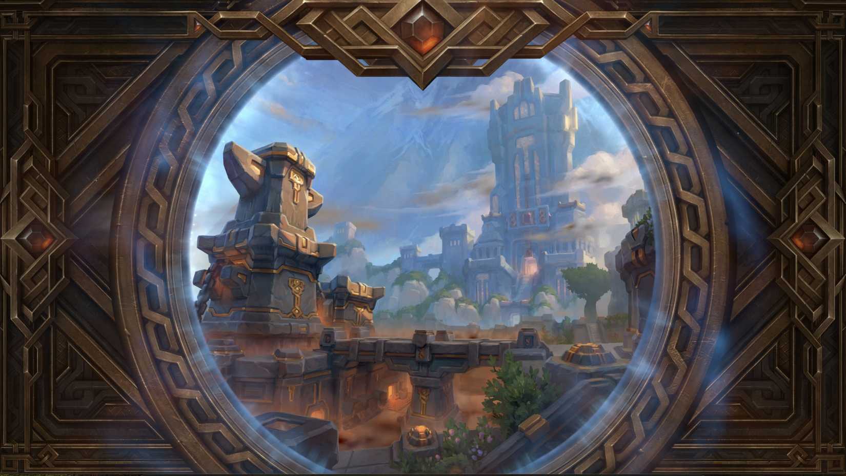 world of warcraft the war within dornogol login screen