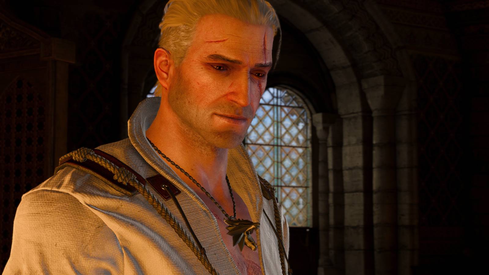 Young Geralt in The Witcher 3 Wild Hunt