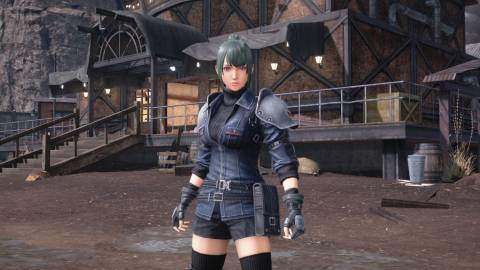 Your character in Final Fantasy 7 The First Soldier