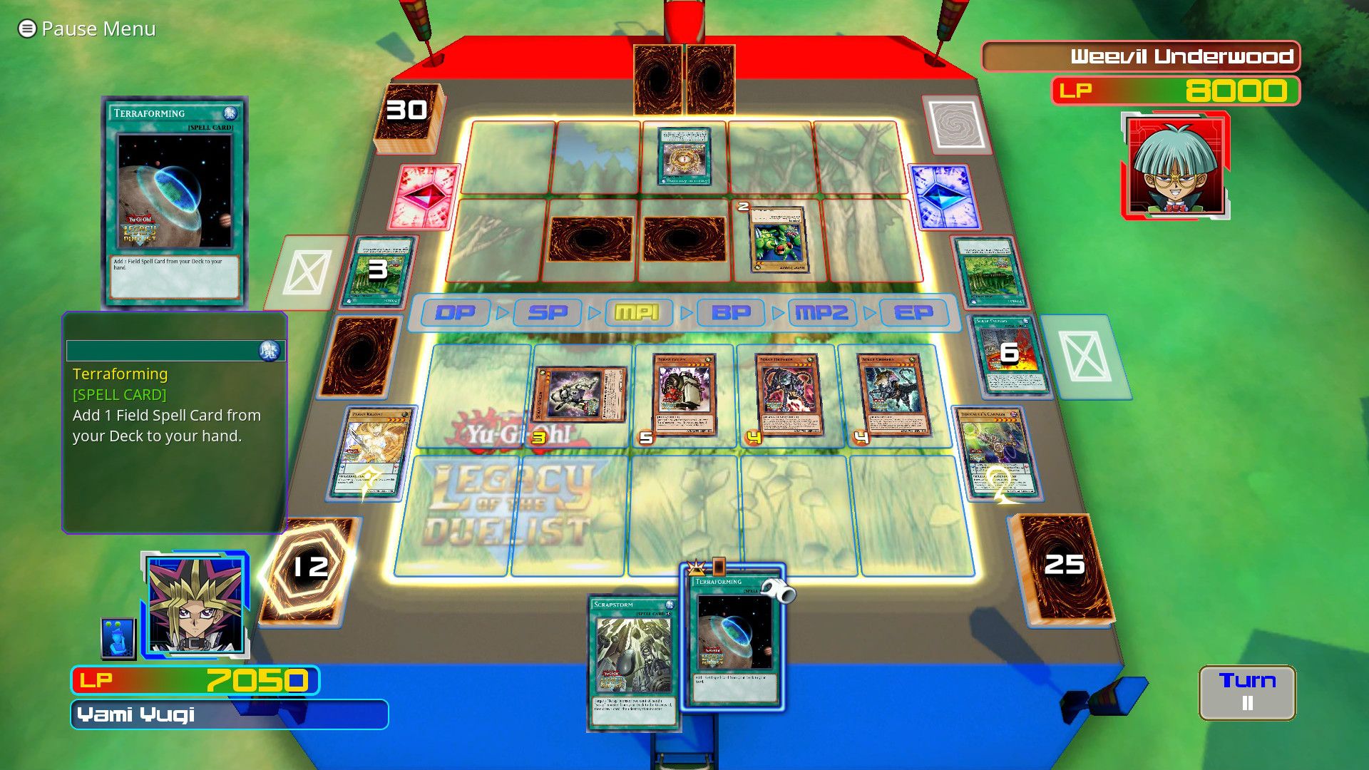 Yu-Gi-Oh! Legacy of the Duelist gameplay
