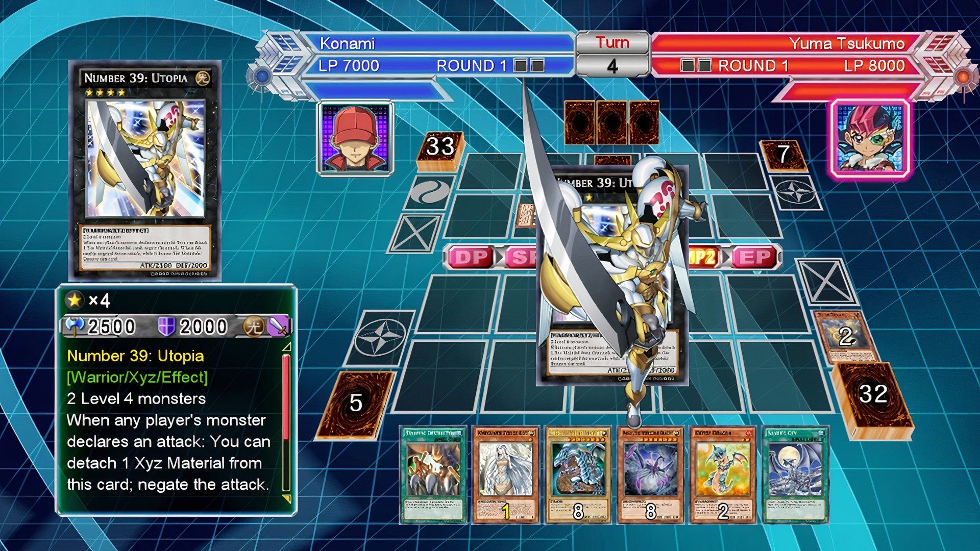 Yu-Gi-Oh Millennium Duels battle image utopia-1