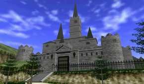 Zelda Ocarina of Time Hyrule Castle