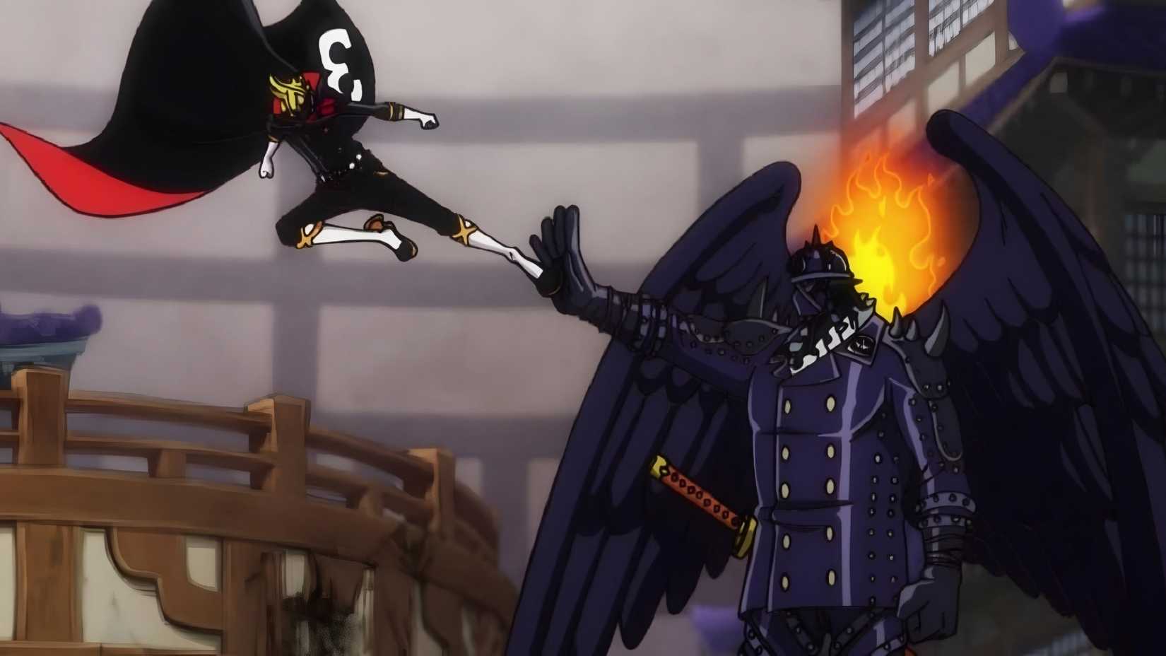 Sanji fights king