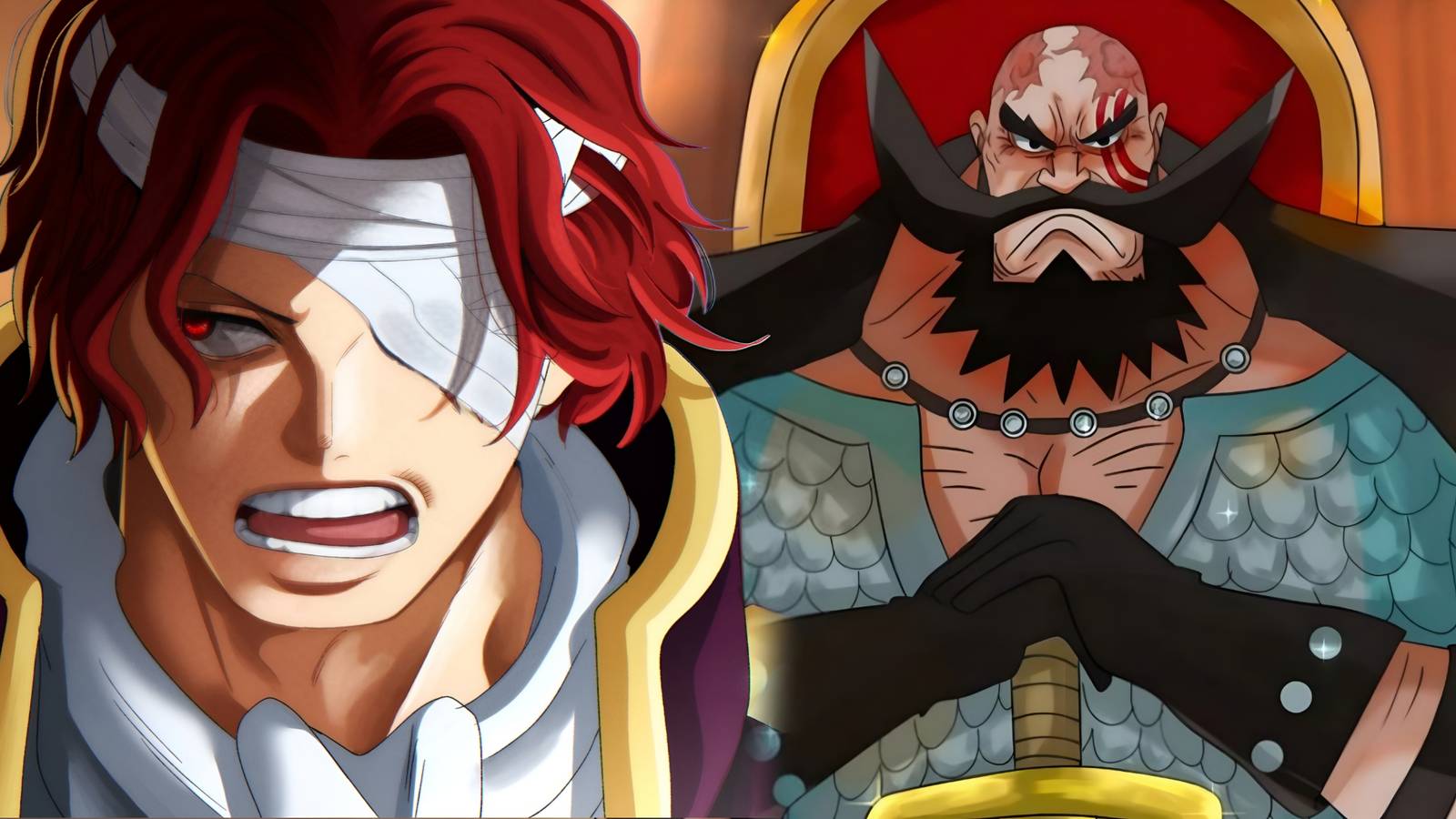 Featured One Piece: 6 Characters Stronger Than Harald, Ranked Shanks