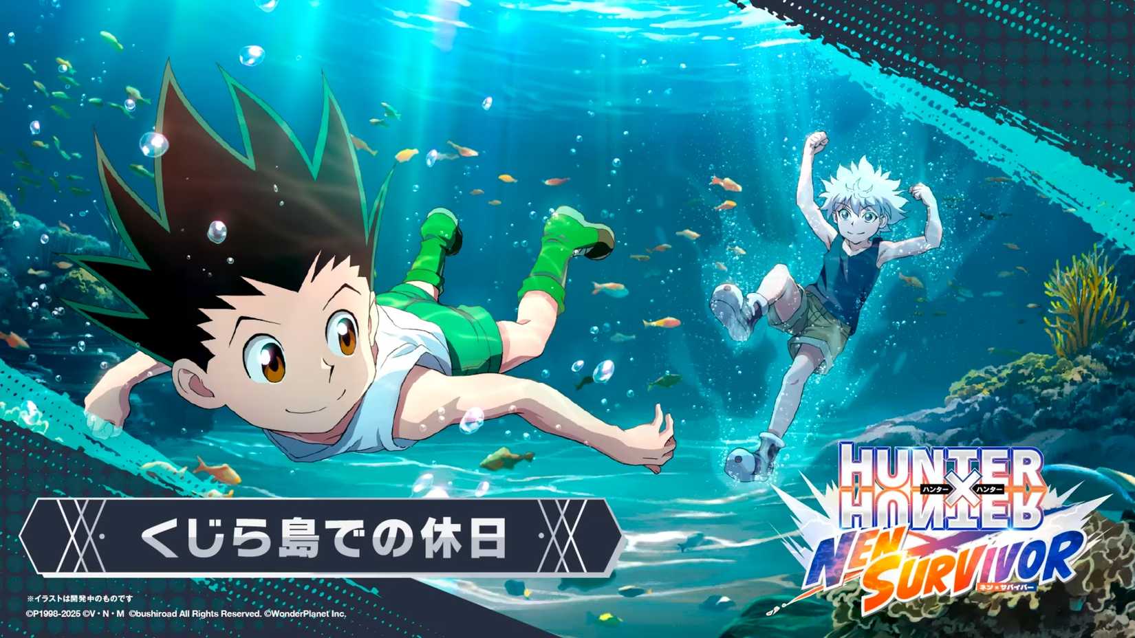 Hunter x hunter nen x Survivor new game